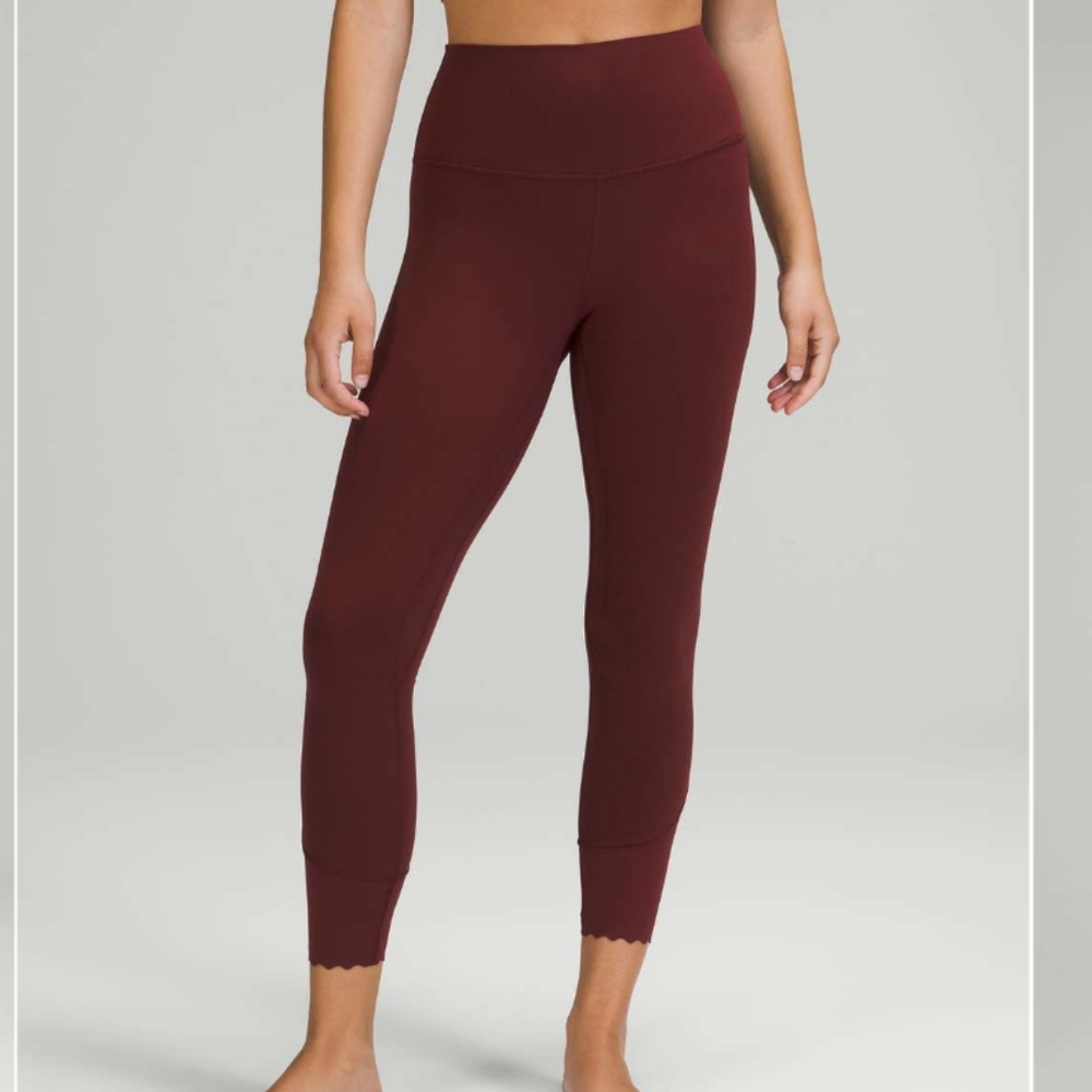 Lululemon Align Scalloped Hem High-Rise legging